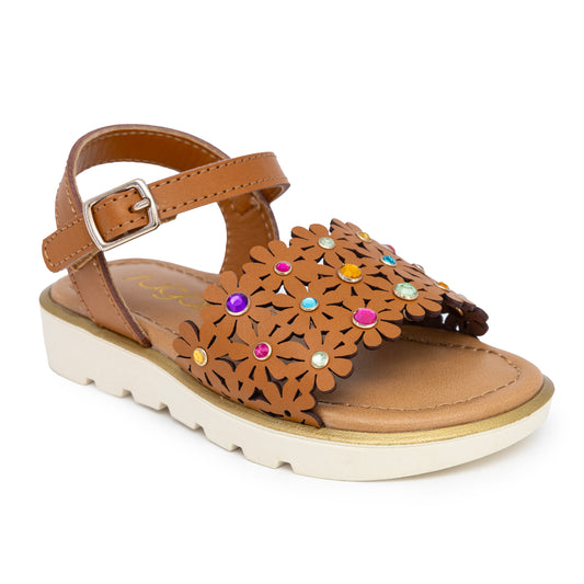 Toddler Girls Ainslie Open Toe Flat Sandal