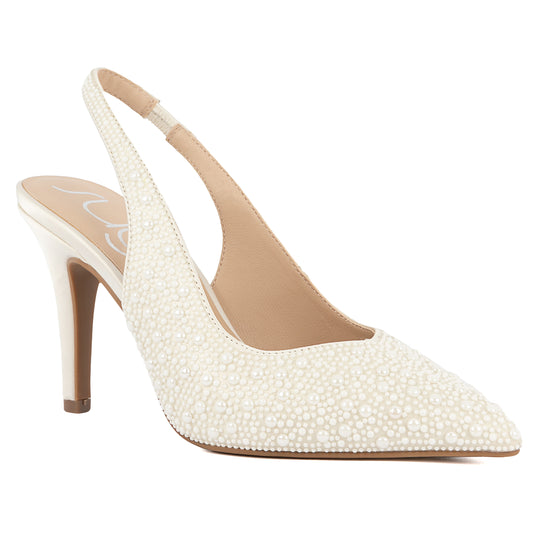 Women's Jaybird Embellished Slingback Pumps