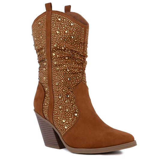Women's Kassandra 2 Narrow Calf Embellished Western Boots