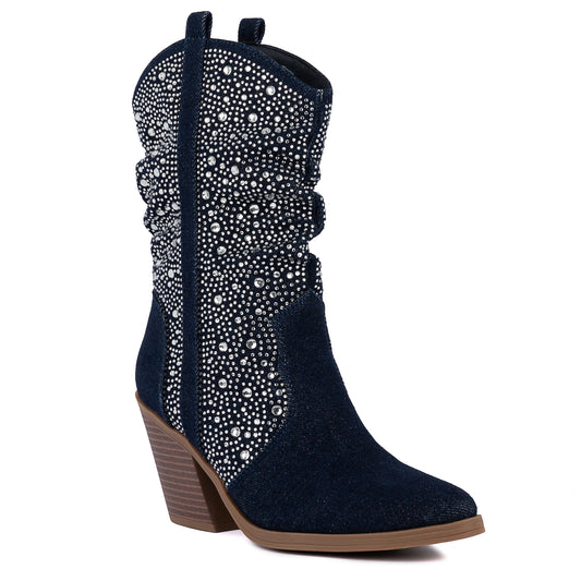 Women's Kassandra 2 Narrow Calf Embellished Western Boots