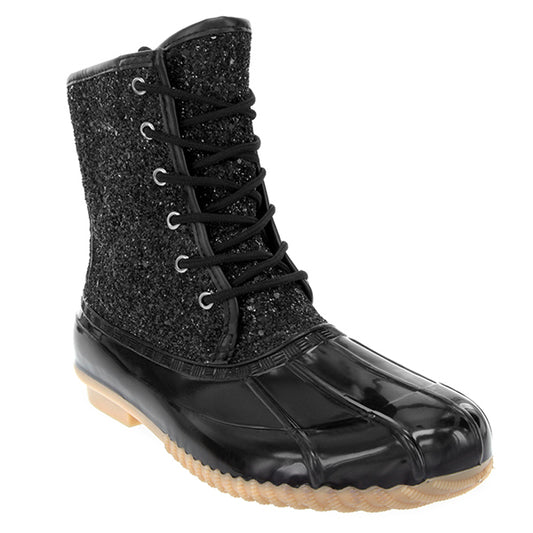 Women's Skipper Glitter Duck Boots