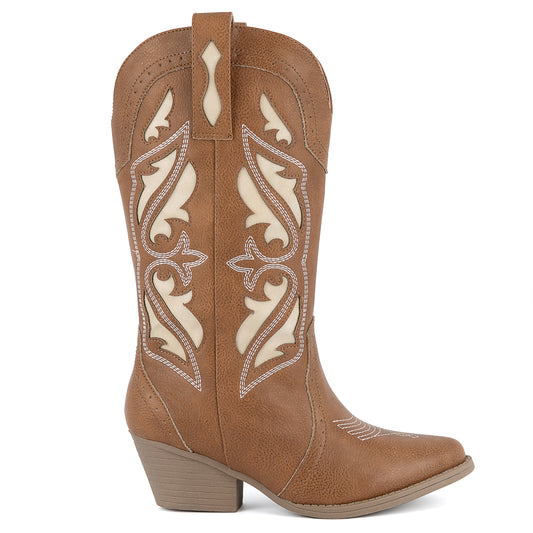 Women's Tobiano Mid Shaft Western Pull On Boots