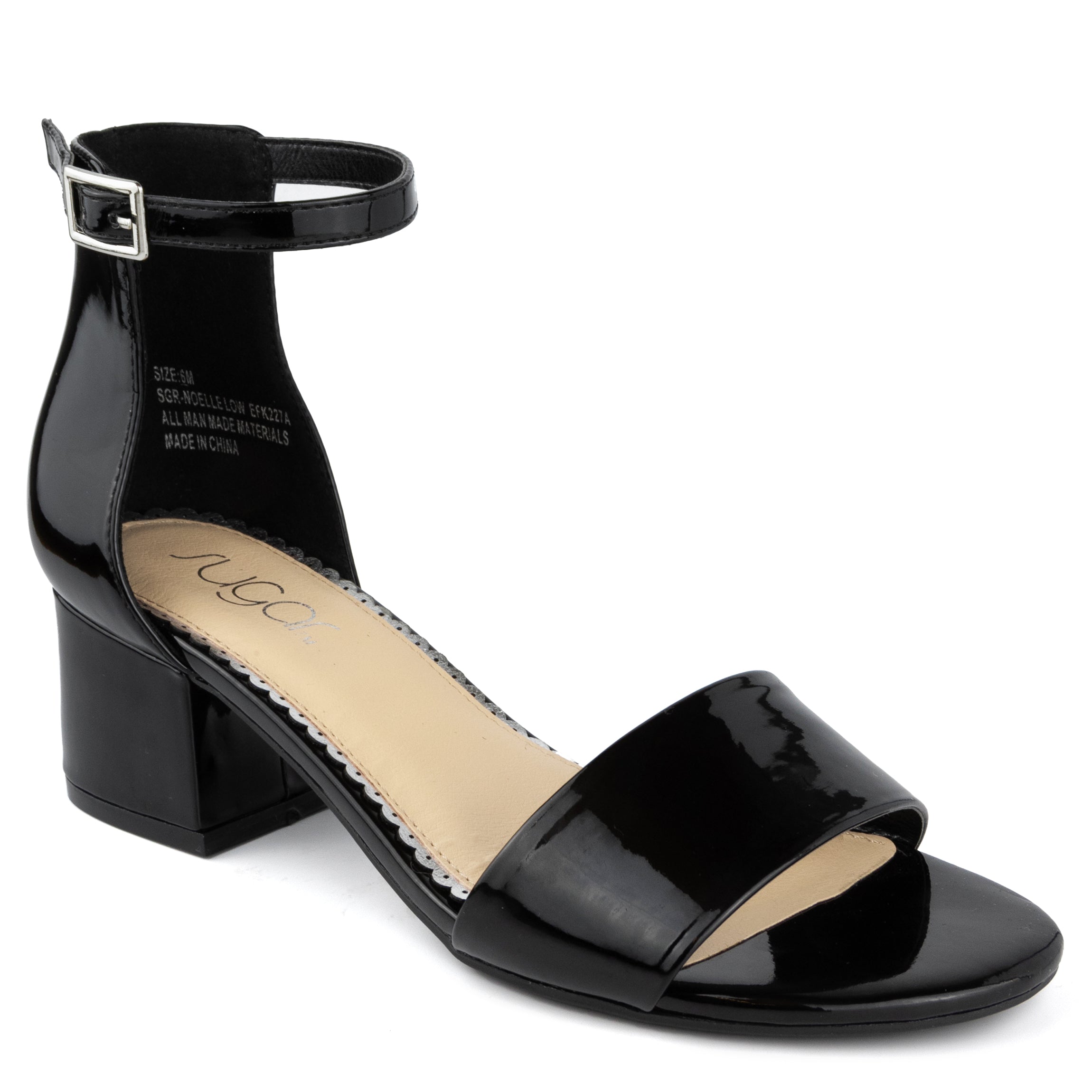 Naturalizer Melody Black Leather Dress Sandals | eBay